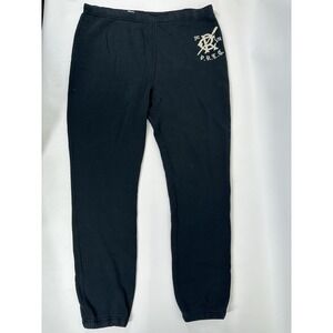 Polo Ralph Lauren Men's Rowing Club Drawstring Sweatpants Jogger Black Size XXL